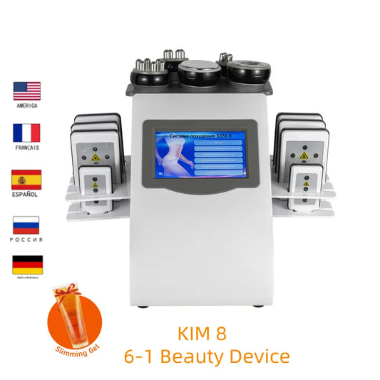 Moonic Beauty 6 In 1 Ultrasonic Cavitation Machine Body Slimming