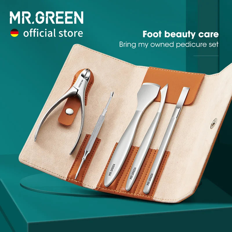 MR.GREEN Pedicure Knife Set Stainless Steel Ingrown Toenail Tools