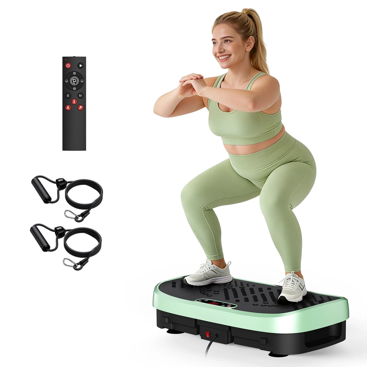 Magnetic Vibration Plate Exercise Machine For Home Gym Fat Burning