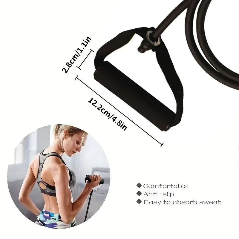 Resistance Bands With Handles For Home Gym Exercise Equipment