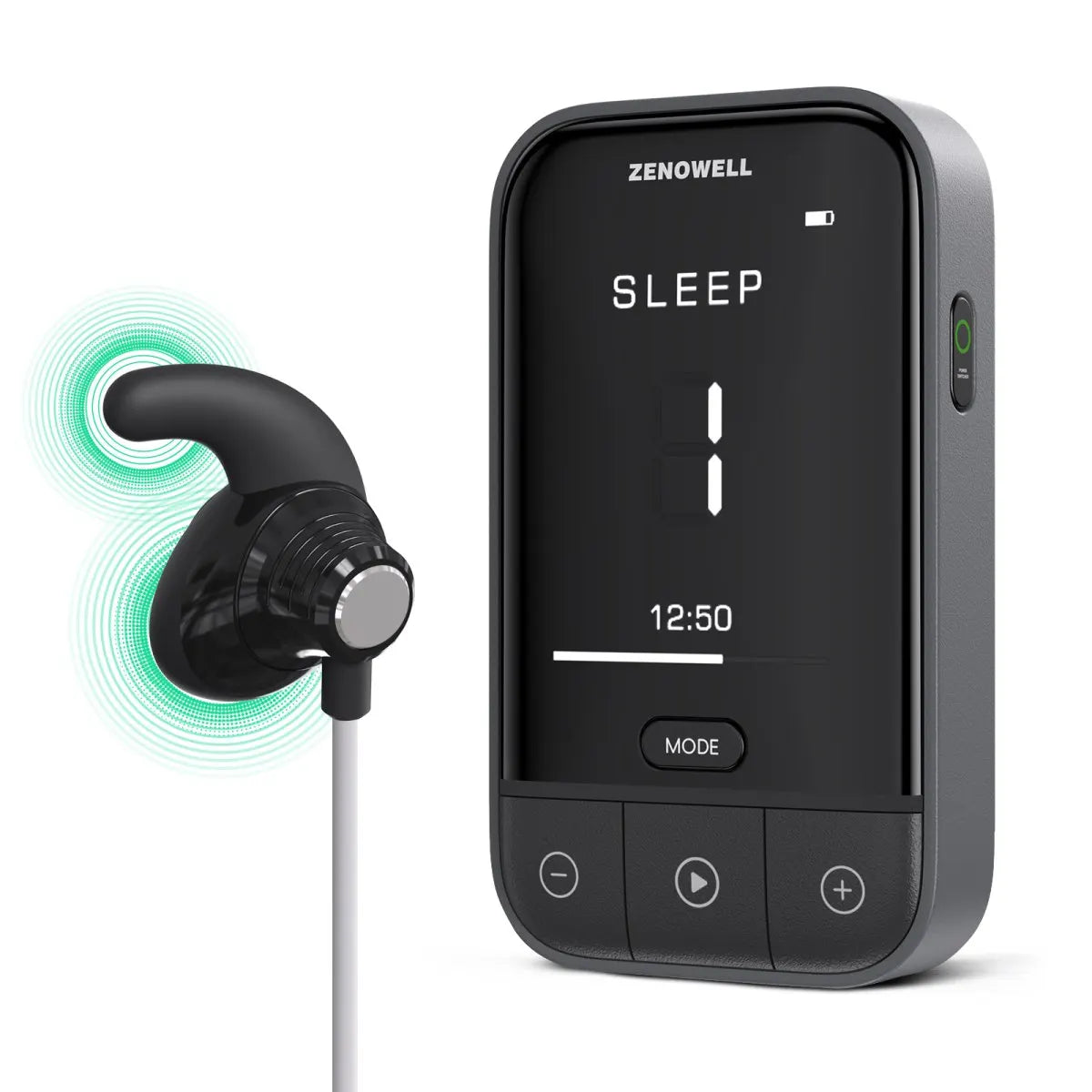 ZENOWELL Vagus Nerve Stimulation Device For Deep Sleep And Anxiety Relief