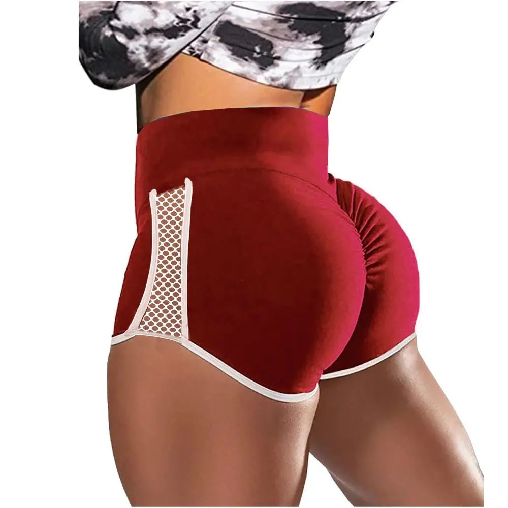 High Waist Quick Dry Sport Shorts Yoga And Running Women