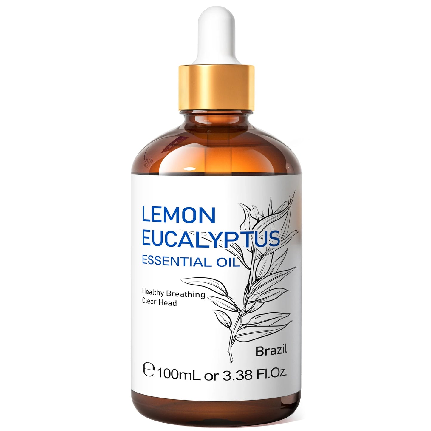HIQILI Lemon Eucalyptus Essential Oil 100 Percent Pure for Diffuser