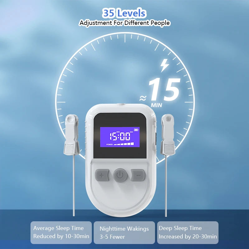 KTS Sleep Aid Device With 35 Levels Electrotherapy Patches