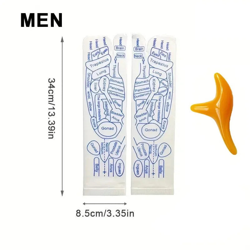 Acupressure Foot Massage Socks For Reflexology And Pain Relief
