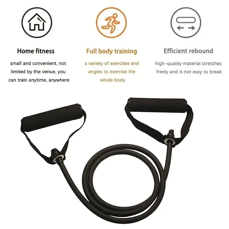 Resistance Bands With Handles For Home Gym Exercise Equipment
