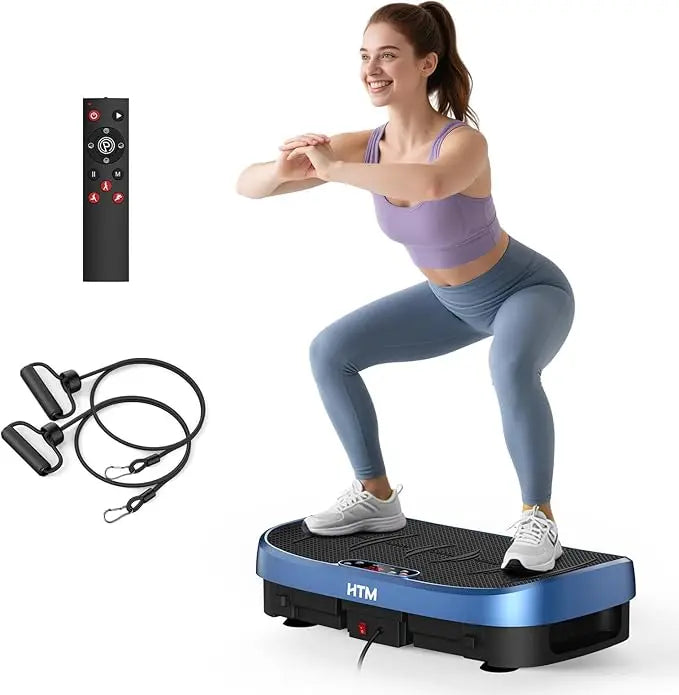 Vibration Plate Fitness Platform 120 Levels Silent Operation Non Slip