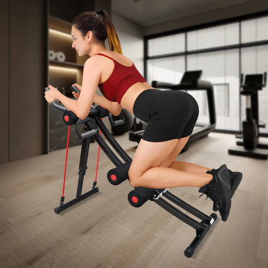 GIKPAL Foldable Ab Machine For Home Gym Core And Abs