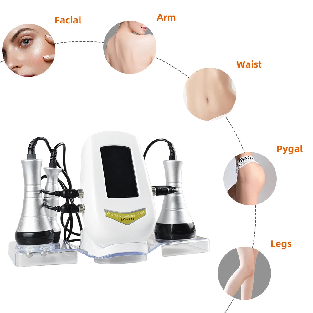 Missheart 3in1 Cavitation Machine For Facial Body Slimming