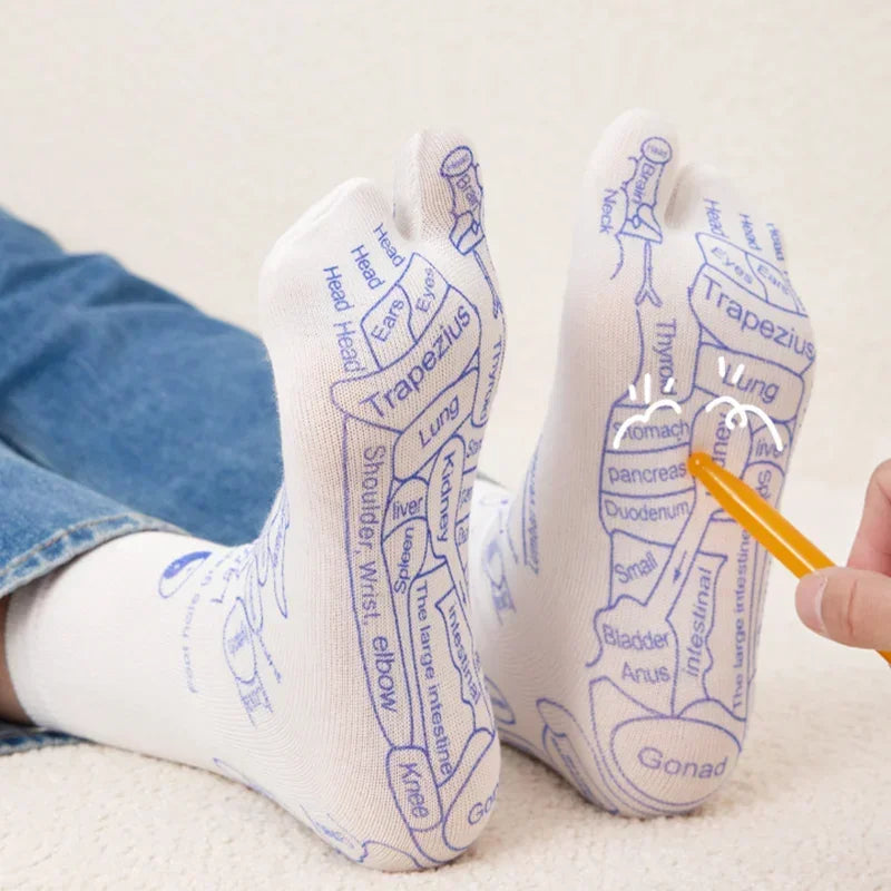 Acupressure Foot Massage Socks For Reflexology And Pain Relief