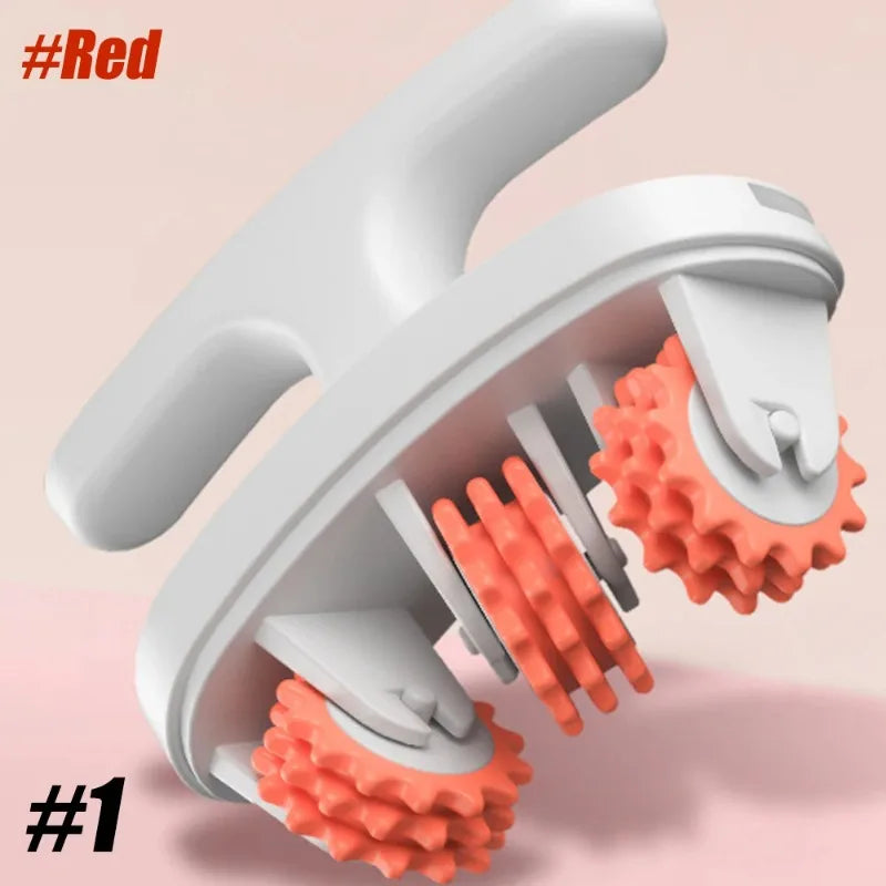 Multi-function Ring Leg Massager Massage Roller Detachable Handles for Full Body Neck Shoulder Abdominal Muscle Slimming guasha facial massage هزاز facial massager massager