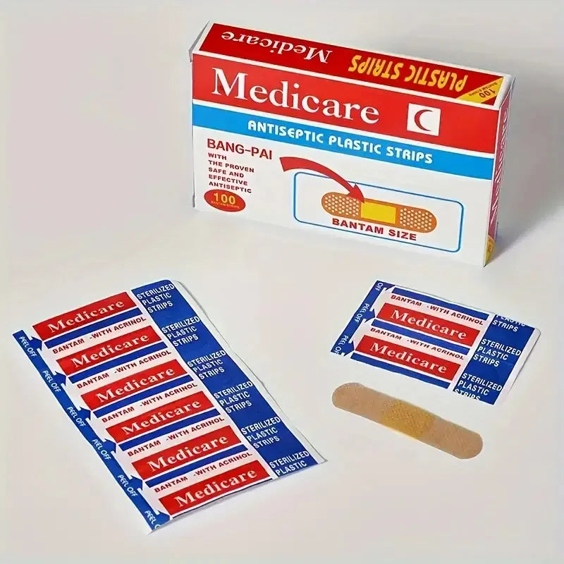 Waterproof Wound Dressing Patches First Aid Self Adhesive Bandage Kids