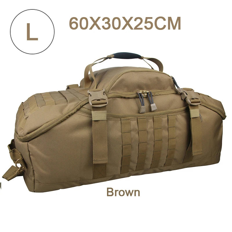 LQARMY Waterproof Duffel Bag for Travel and Luggage