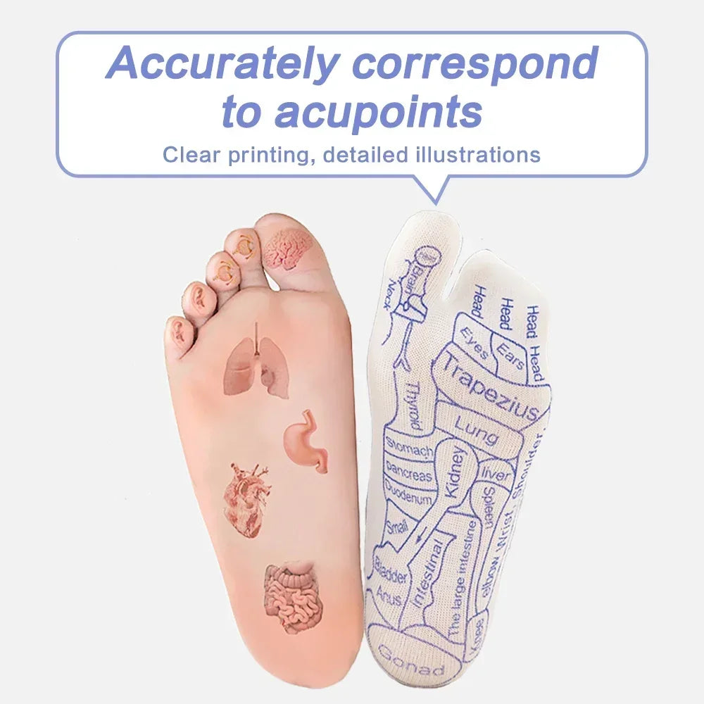 Relief Foot Massage Socks With Acupressure Reflexology Points
