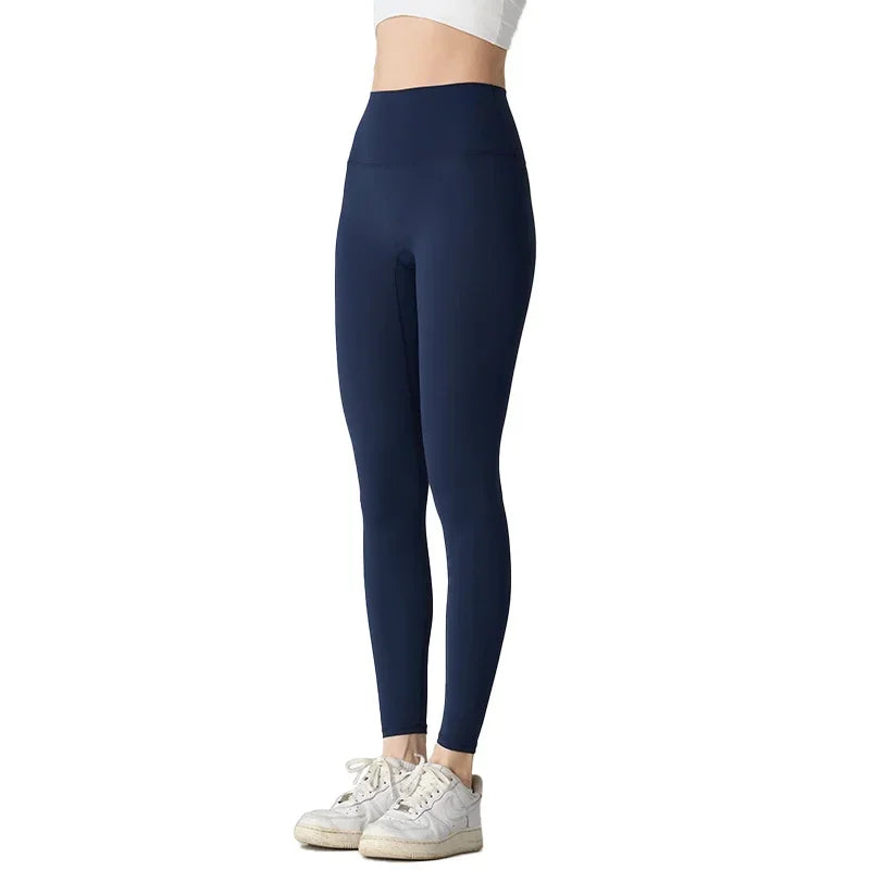 Zhumu Gym High Waist Yoga Leggings Quick Dry Breathable Fitness Pants