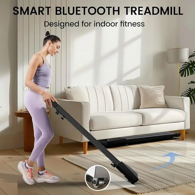 Superun Two In One Home Office Treadmill With App Control