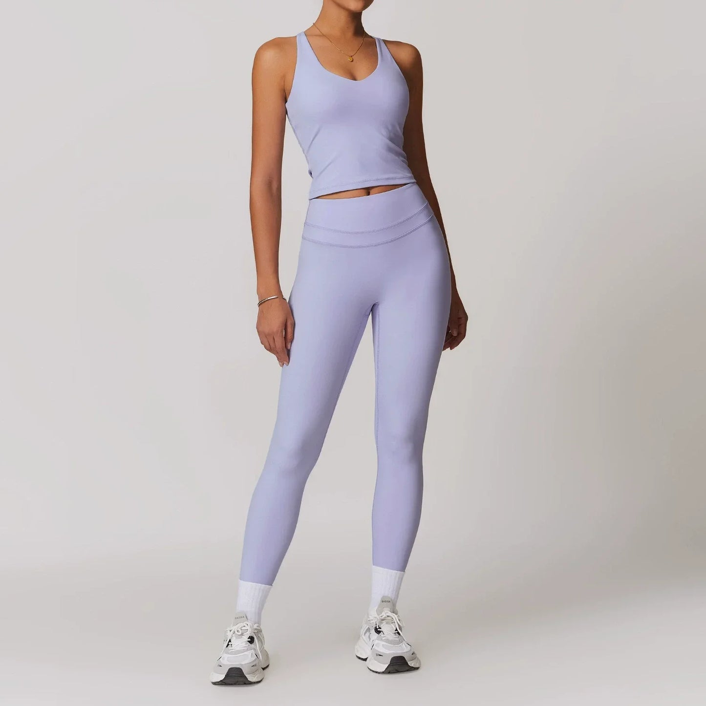 Women's Yoga Set Fitness Tracksuit With Sports Bra And Leggings