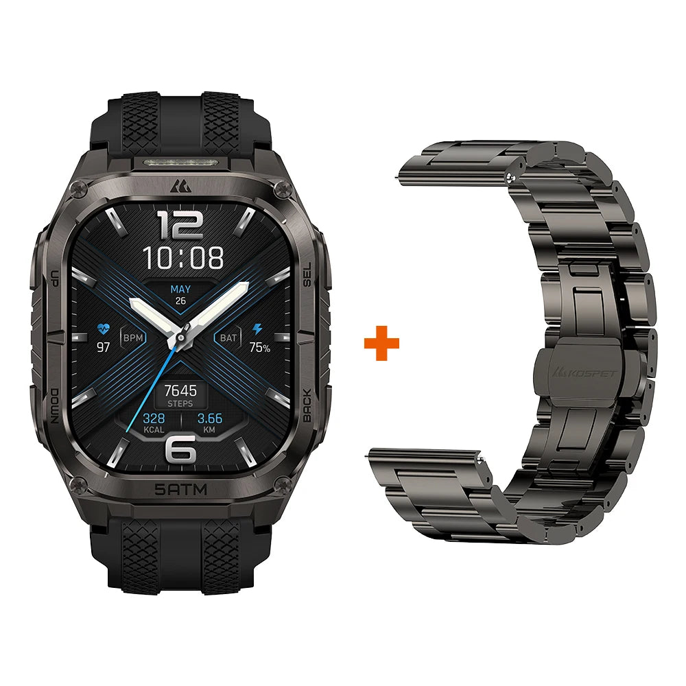 KOSPET Tank M4C Advanced GPS Smartwatch for Men Health Tracking