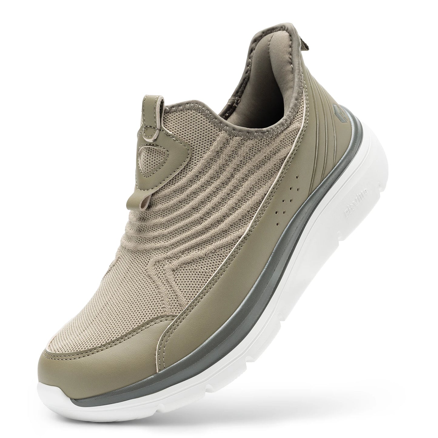 Fitville Wide Mens Slip-On Walking Shoes for Swollen Feet