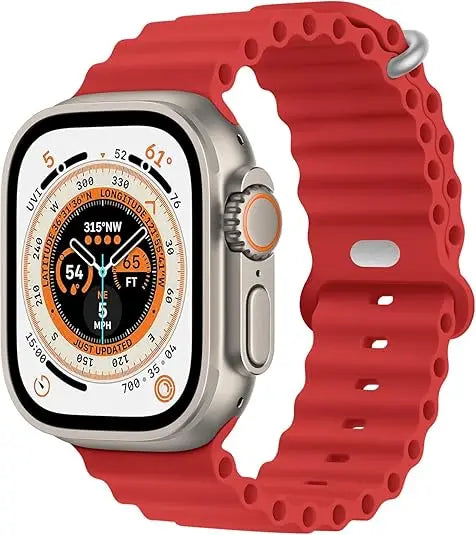 Smartwatch With Case And Seven Bands Bluetooth Calling Fitness Tracker