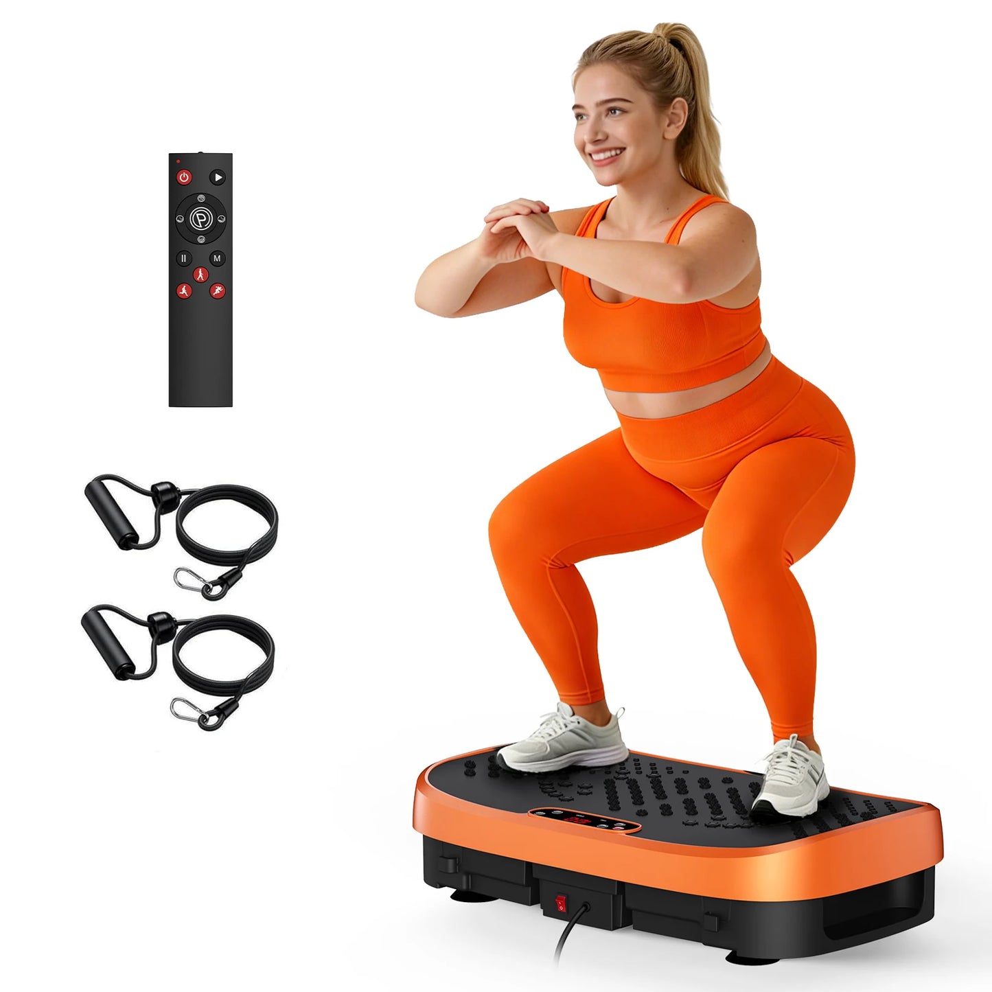 Magnetic Vibration Plate Exercise Machine For Home Gym Fat Burning