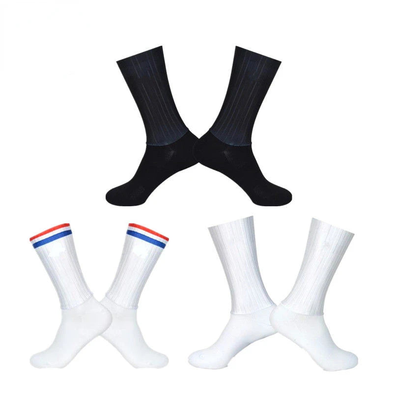 Anti Slip Silicone Cycling Socks For Men Performance Sport