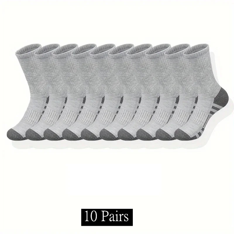 GIOIO Classic Crew Socks Unisex Sports Running Anti Slip Breathable