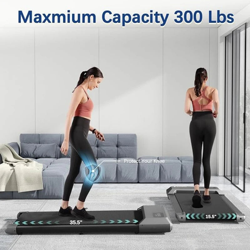 Home Use Treadmill 2.5 HP Dual Mode Walking Running Machine