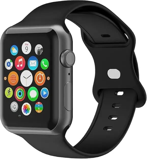 Smartwatch With Case And Seven Bands Bluetooth Calling Fitness Tracker