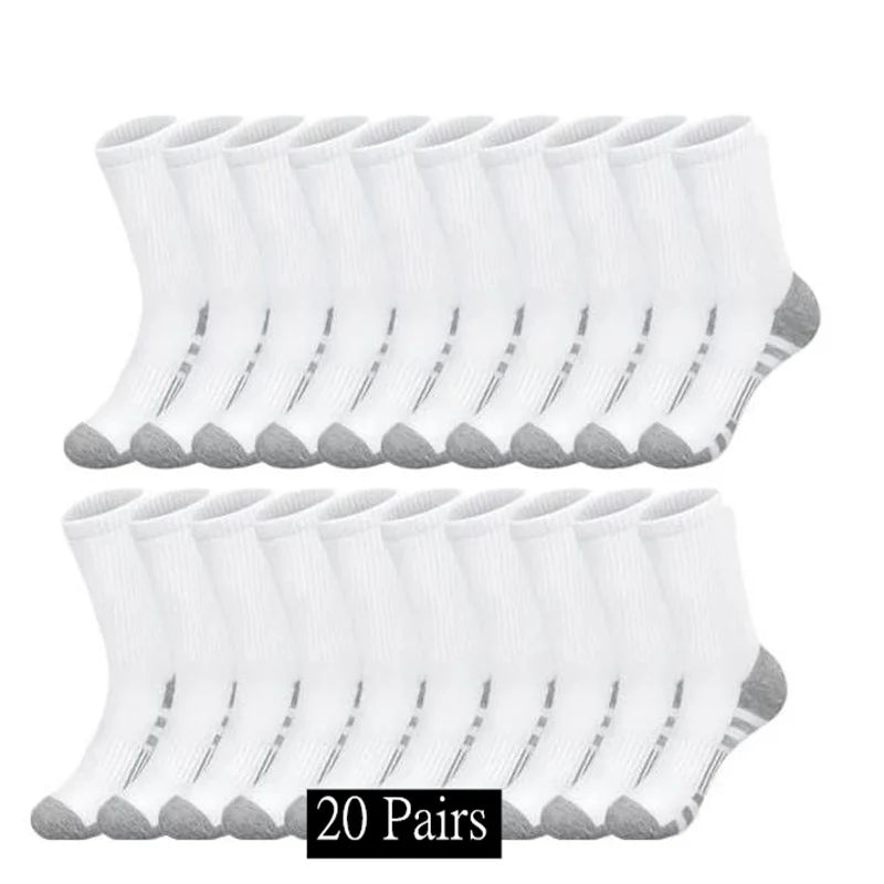 GIOIO Classic Crew Socks Unisex Sports Running Anti Slip Breathable