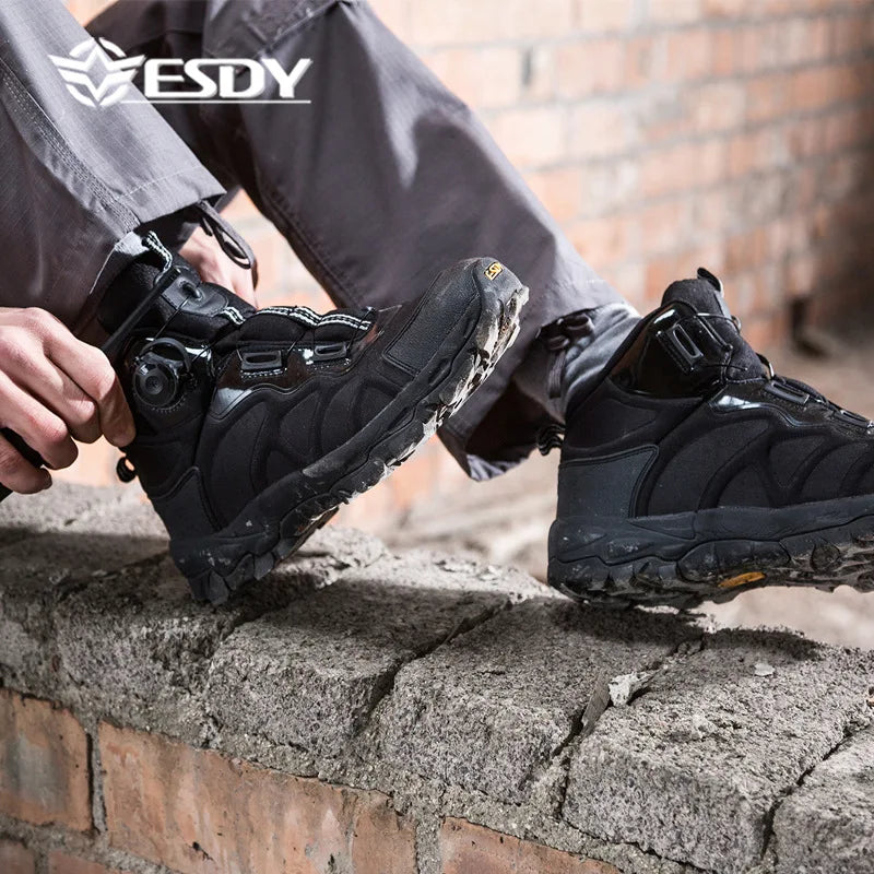 KOLINLOV Mens Hiking Boots Waterproof Outdoor Winter Trekking Boots