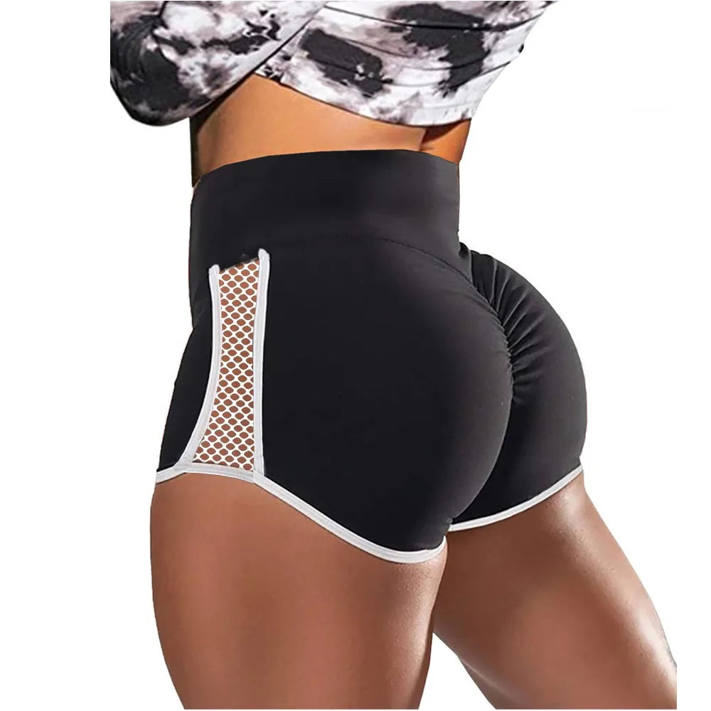 High Waist Quick Dry Sport Shorts Yoga And Running Women