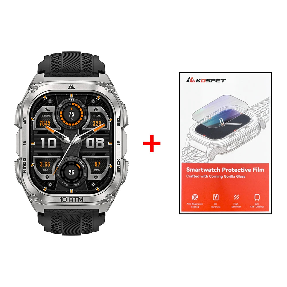 KOSPET Tank M4 Smart Watch With GPS Maps 10ATM Waterproof