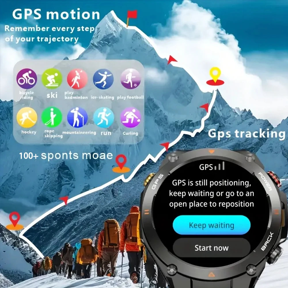 SENBONO GPS Smart Watch Builtin GPS Bluetooth Phone Calls
