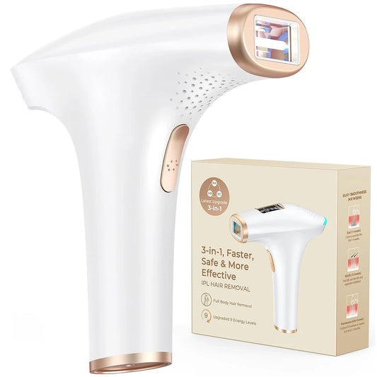 JOOYEE IPL Hair Removal Device 999,900 Flashes 9 Levels