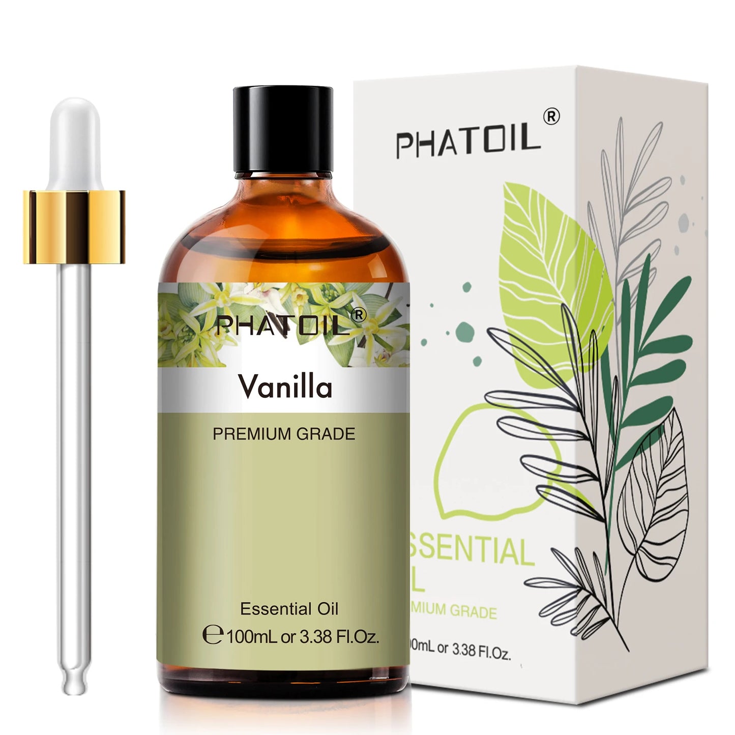 PHATOIL Lavender Jasmine Vanilla Sandalwood Essential Oils For Diffuser