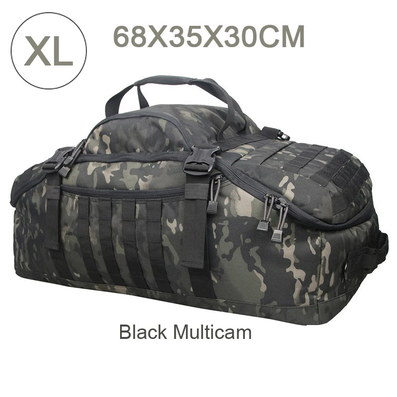 LQARMY Waterproof Duffel Bag for Travel and Luggage