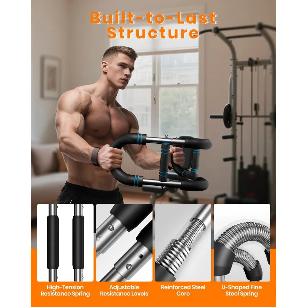 Twister Arm Trainer Adjustable Chest Expander 66-110 Lbs Resistance