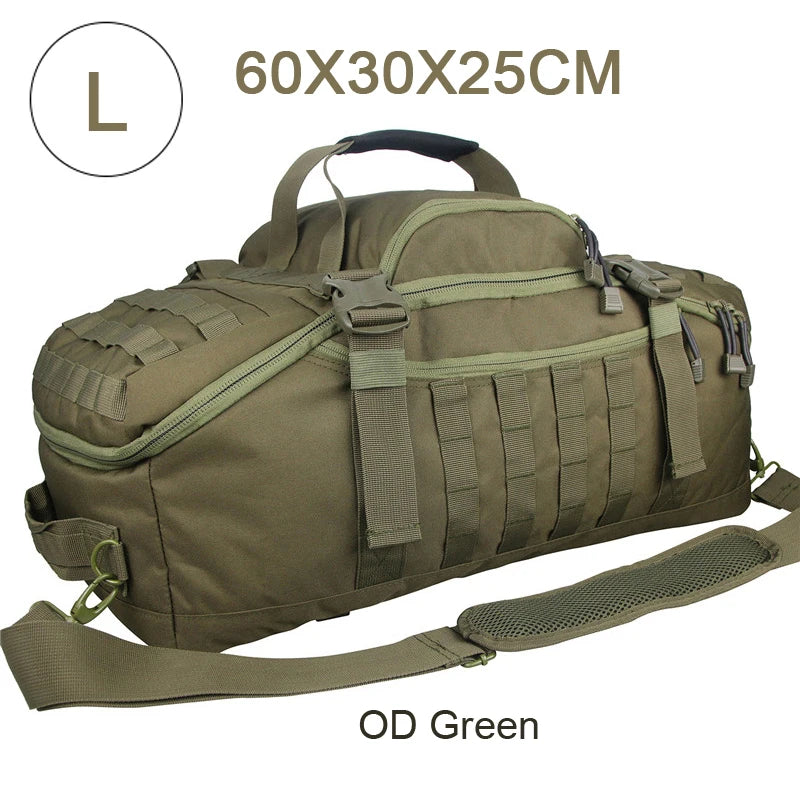 LQARMY Waterproof Duffel Bag for Travel and Luggage