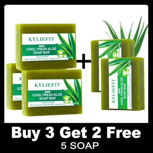 AILKE Aloe Vera Whitening Soap For Radiant Skin And Acne