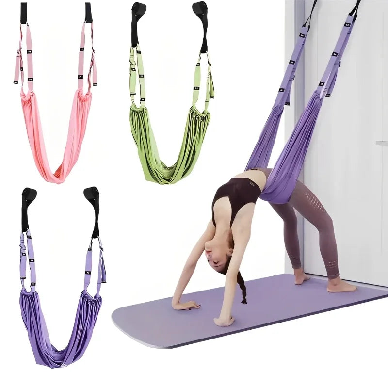 Adjustable Aerial Yoga Strap For Stretching And Fitness