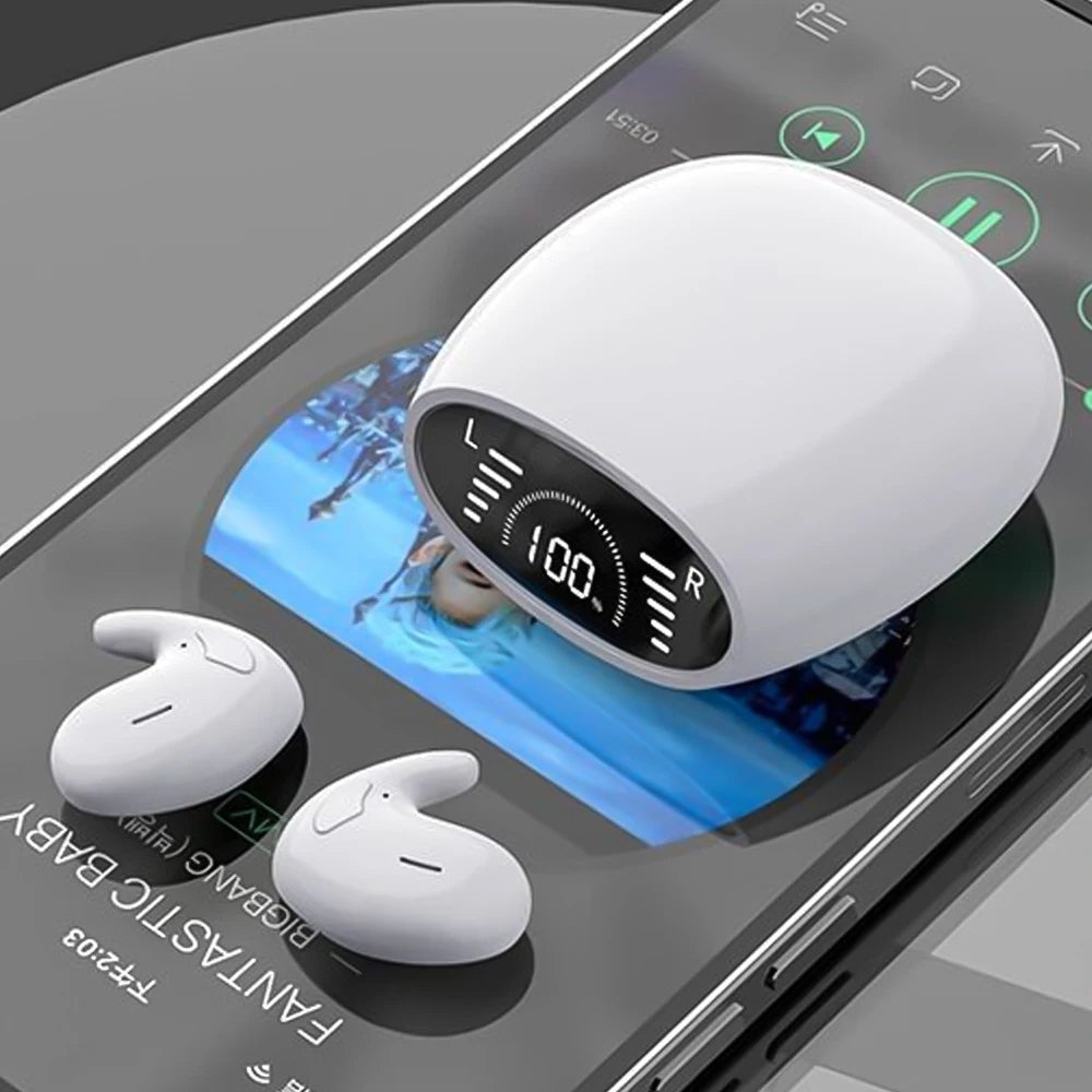 SHUKE Wireless Sleep Earbuds With Active Noise Cancellation