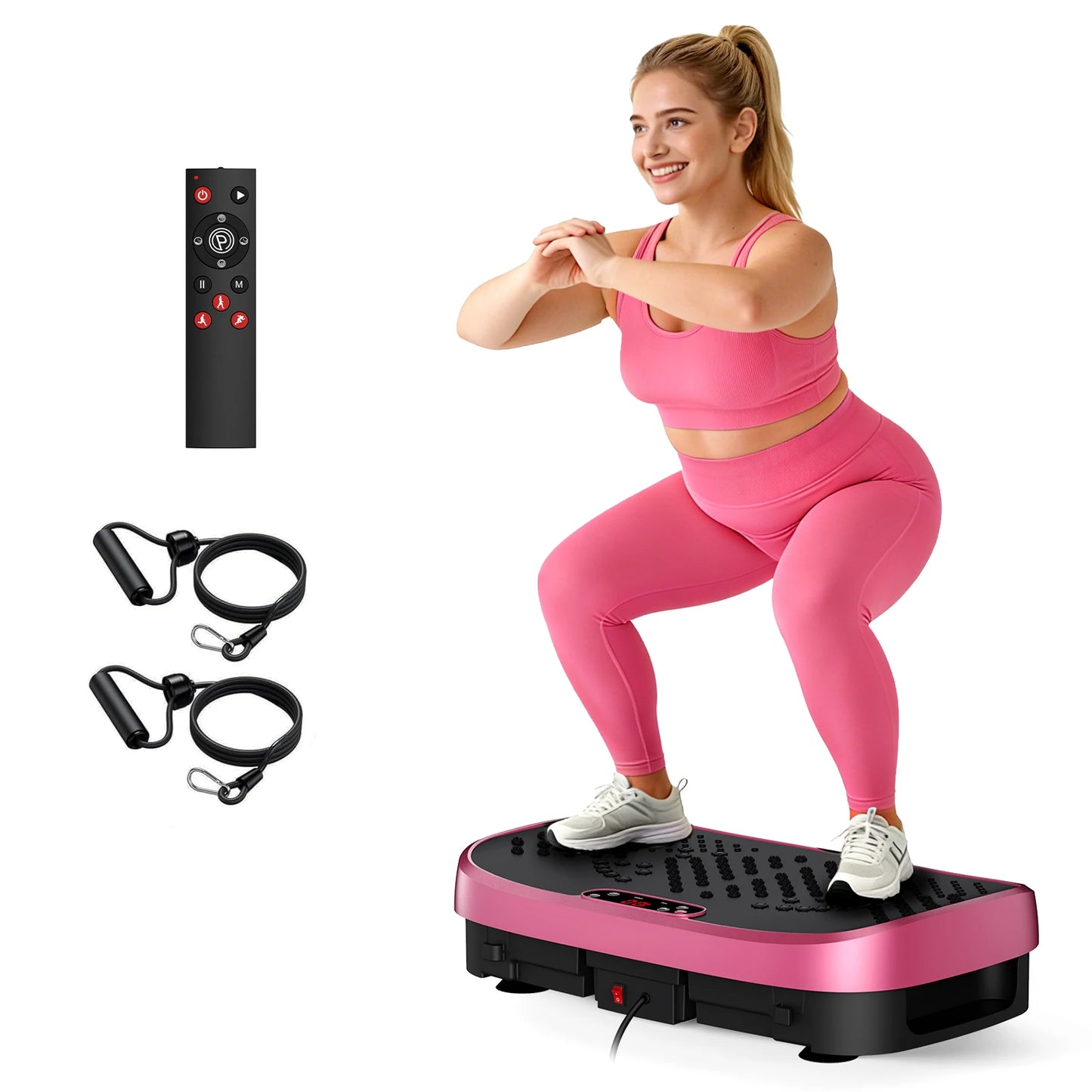 Magnetic Vibration Plate Exercise Machine For Home Gym Fat Burning