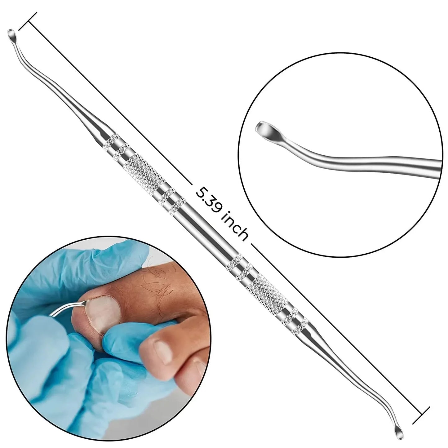 Stainless Steel Pedicure Tool Set For Dead Skin Removal