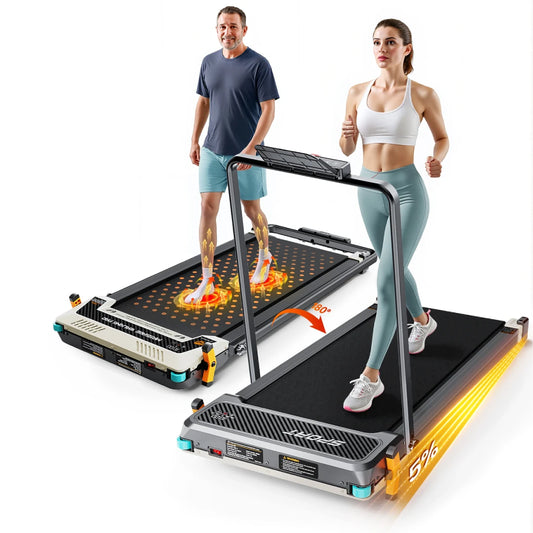 AKLUER Walking Pad Treadmill 2.5HP Home Use With LCD Display