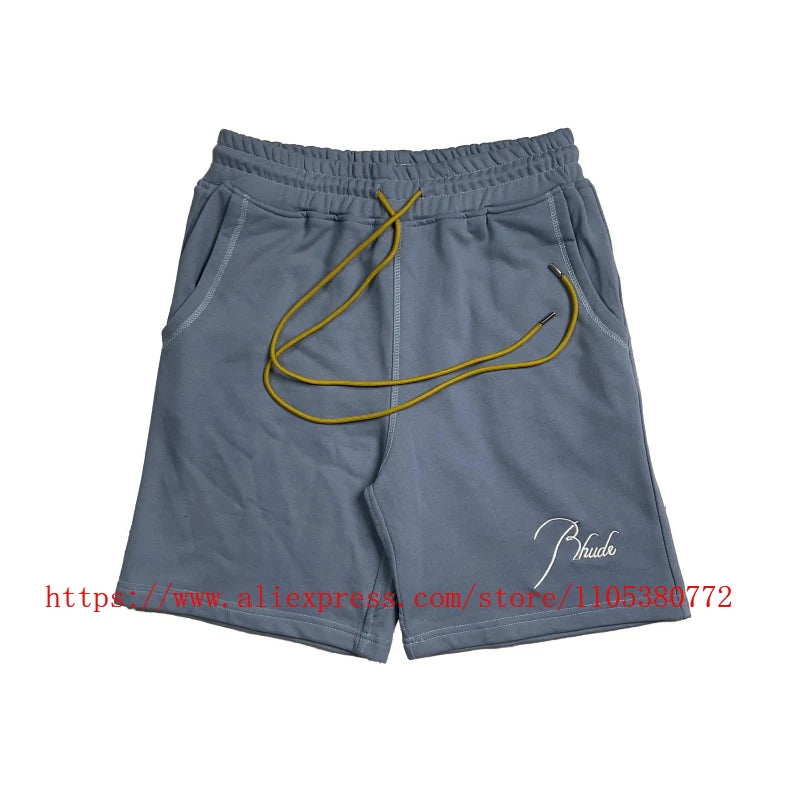 Men's Casual Shorts Elastic Waist Drawstring Zip Pocket Summer Street