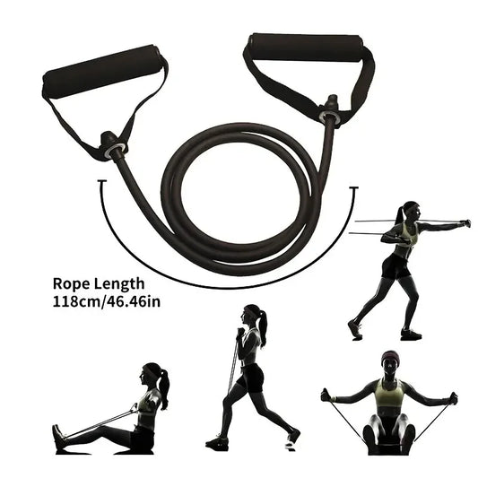 Resistance Bands With Handles For Home Gym Exercise Equipment