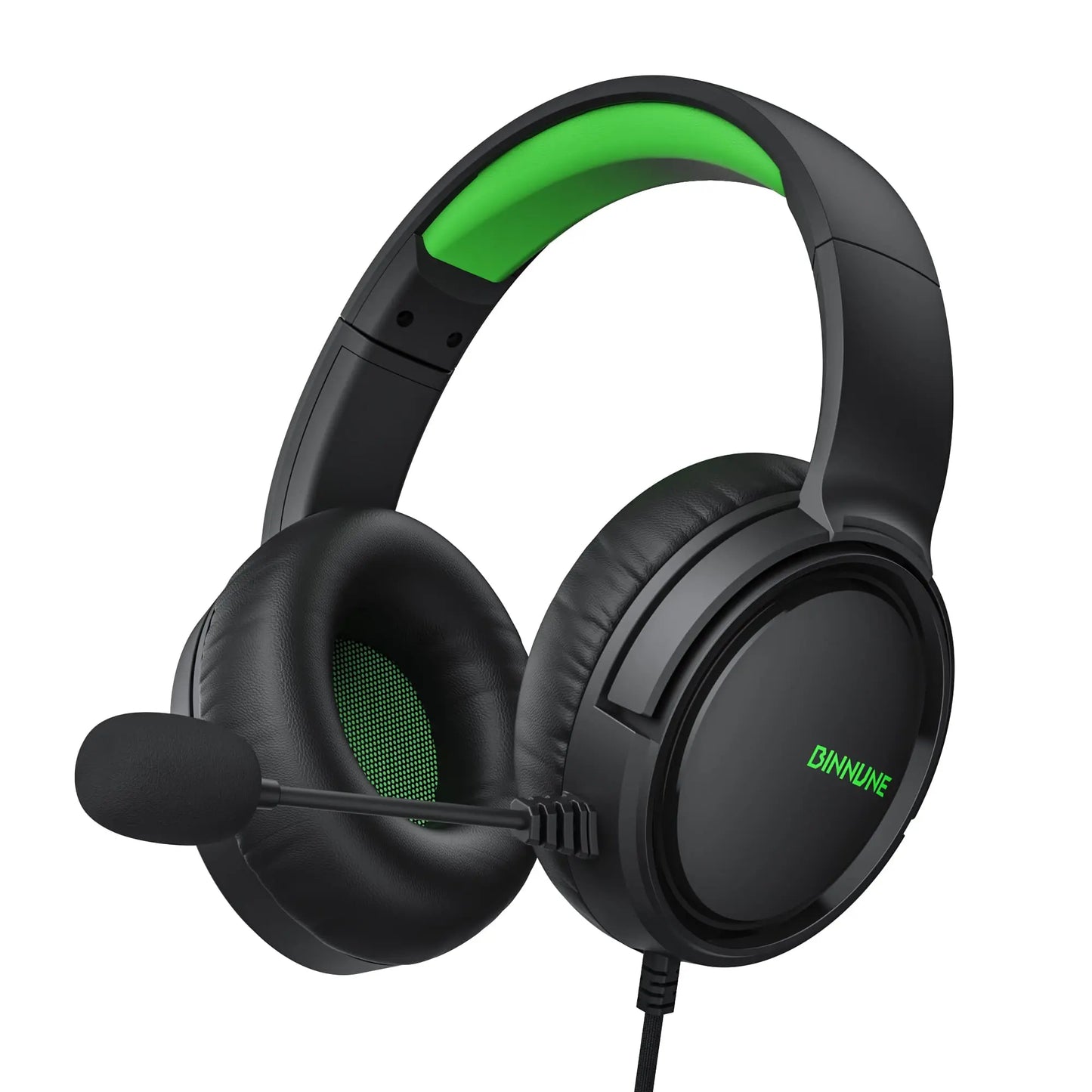 BINNUNE Gaming Headset With Mic For PS4 PS5 Xbox PC
