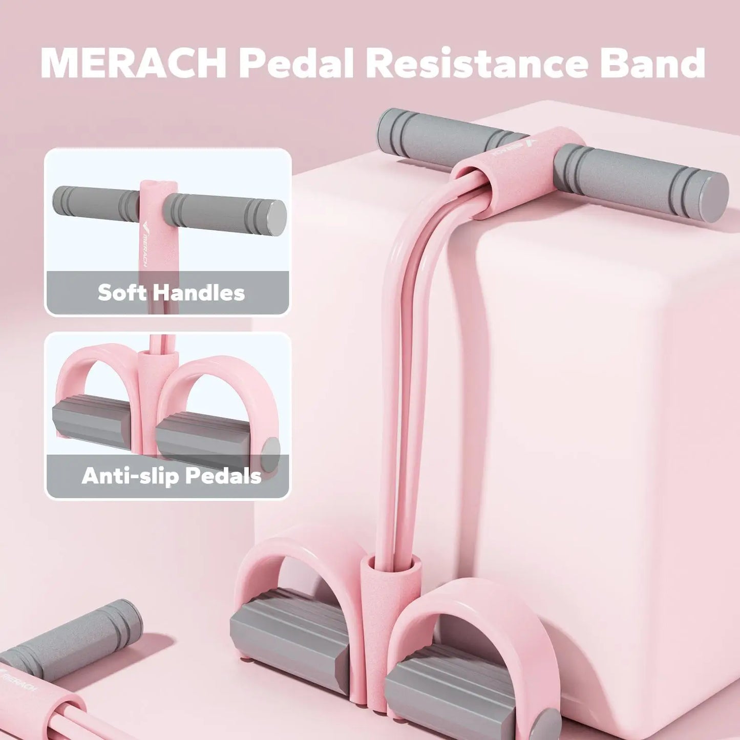 Multifunction Pedal Resistance Band For Full Body Home Gym Workouts