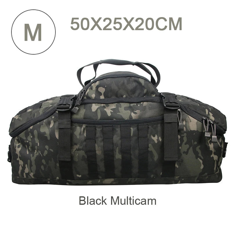 LQARMY Waterproof Duffel Bag for Travel and Luggage